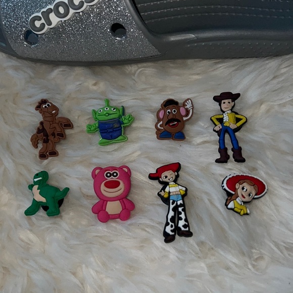 New - Toy Story Charms for Crocs (Set of 8) - Picture 1 of 1